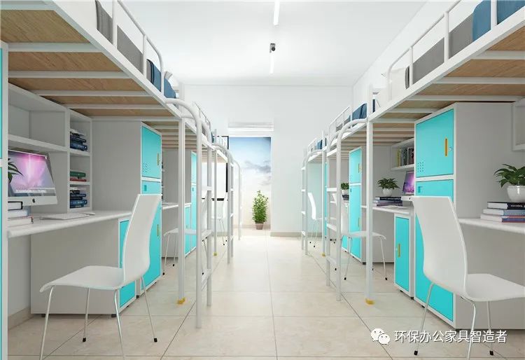 学校宿舍家具-学生宿舍床-学生公寓床-员工宿舍床家具